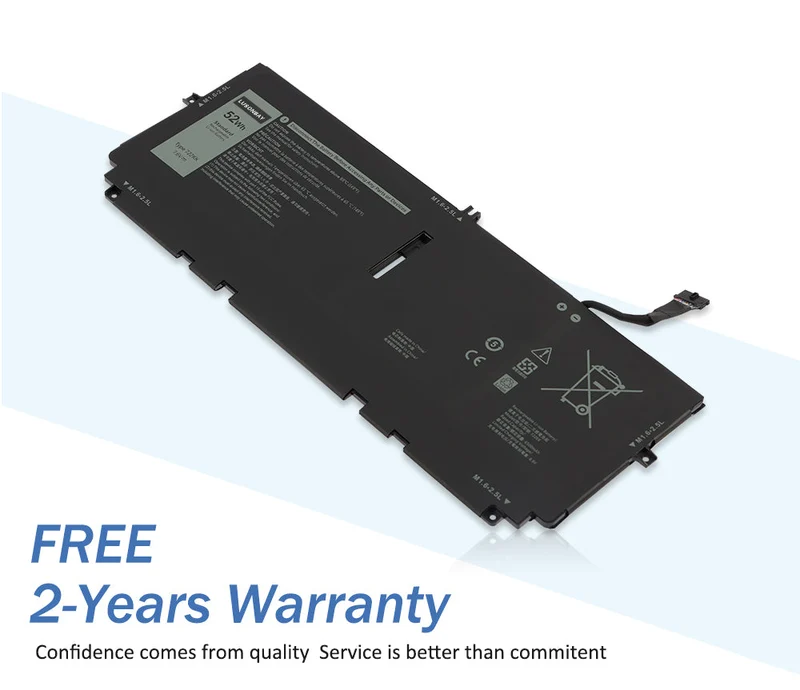 722KK Laptop Battery For Dell XPS 13 9300 9310 9380 Series P117G P117G001 P117G002 2XXFW FP86V WN0N0 | LUSONBAY CA Stock