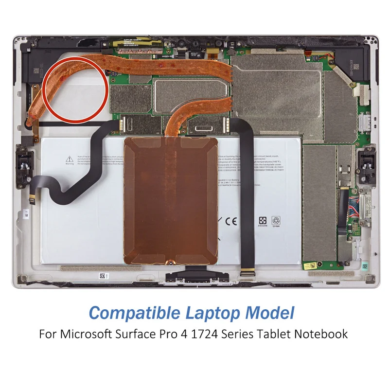 G3HTA027H Battery for Microsoft Surface Pro 4 — 7.5V 38.2Wh (UK Stock)