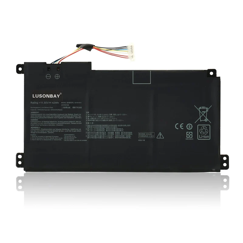 B31N1912 C31N1912 Laptop Battery For ASUS VivoBook 14 E410MA L410MA E410KA E510MA E510KA F414MA E410MA-EK026TS EK018TS LUSONBAY