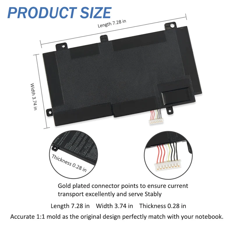 B31N1726 Laptop Battery For ASUS TUF Gaming FX80 FX86 FX504 FX504G FX504GM FX505 FX505G FX505DT FX505GE A15 FA506 | CA Stock