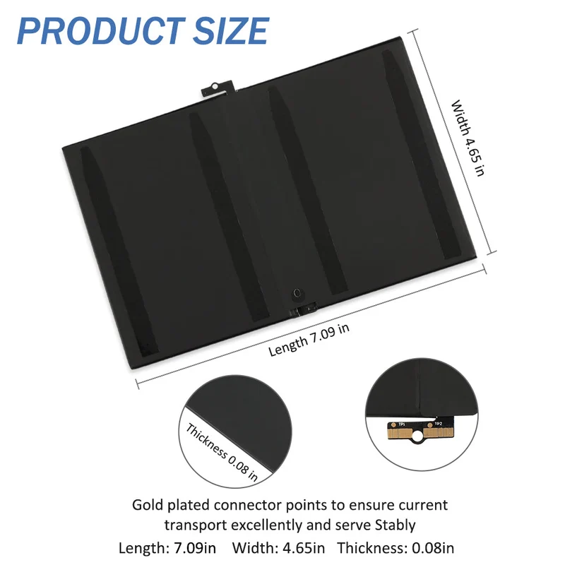 A1664 Tablet Battery For Apple iPad 7 Pro 9.7 inch A1673 A1674 A1675 LUSONBAY UK SHIP