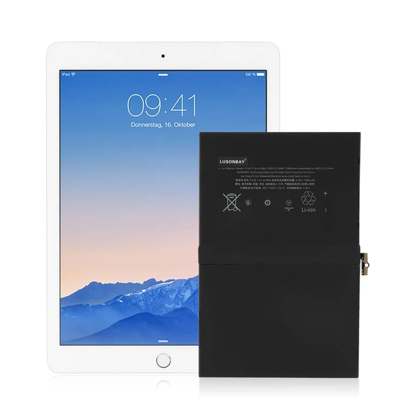 A1664 Tablet Battery For Apple iPad 7 Pro 9.7 inch A1673 A1674 A1675 LUSONBAY UK SHIP