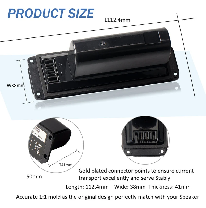 061384 061385 061386 Replacement Battery for Bose SoundLink Mini Speaker one Bose SoundLink Mini Speaker I LUSONBAY CA Stock