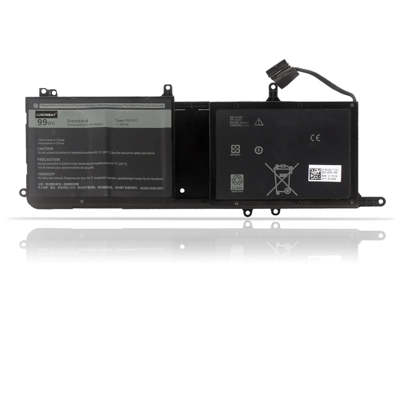 9NJM1 01D82 44T2R HF250 MG2YH Laptop Battery for Dell 15 R3 R4 17 R4 R5 ALW17C-D1738 D1748 D1758 D1848 LUSONBAY UK SHIP