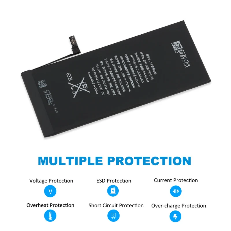 616-00042 Li-ion Battery For Apple iPhone 6s plus A1634 A1687 A1699