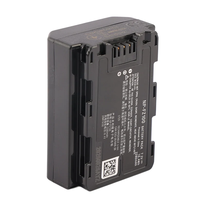 NP-FZ100 Replacement Camera battery for SONY Alpha 1/7R V/7 Ⅳ FX3/30