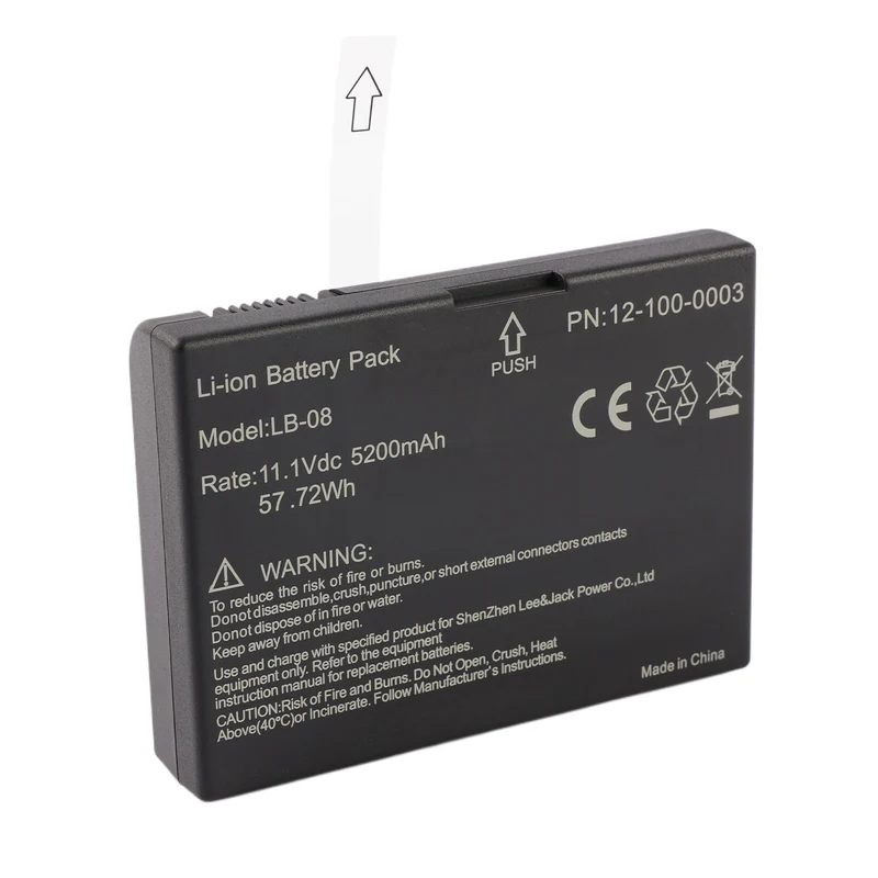 LB-08 Battery for BIOLICHT 12-100-0003 A5 A6 A8 Q3 5200mah 11.1v
