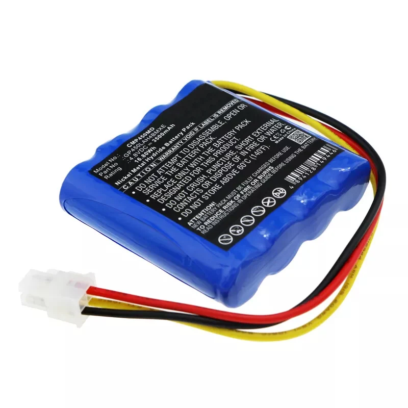 Battery For COSMED Pony FX GP450LAH4BMXE 3500mAh 16.80Wh Ni-MH 4.8V