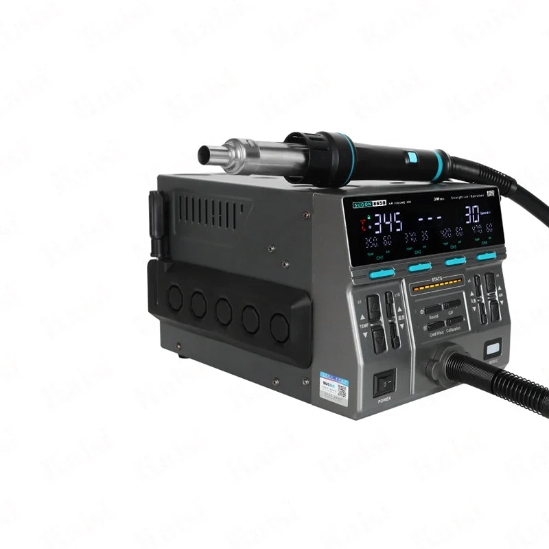 8650 1300W Hot Air Rework Station 3 Mode Digital Display Intelligent BGA Rework Station For BGA PCB Chip Repair Tool
