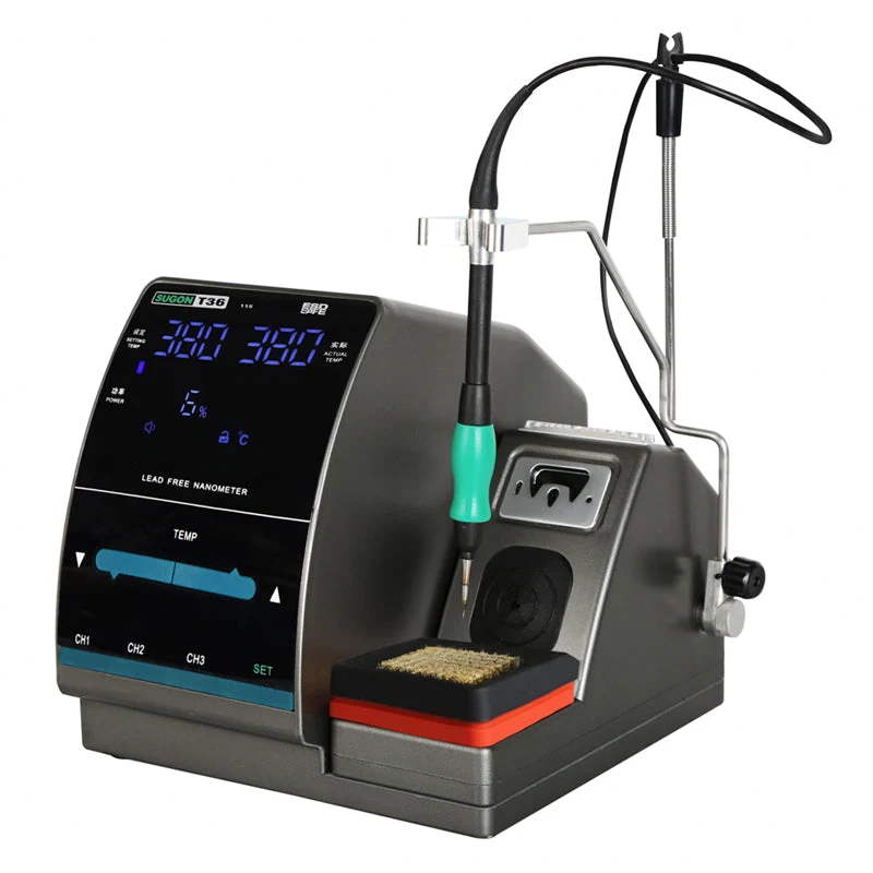 T36 Nano Soldering Station 1S Rapid Heating With Soldering Tip For Integrated Circuit Component Welding Repair