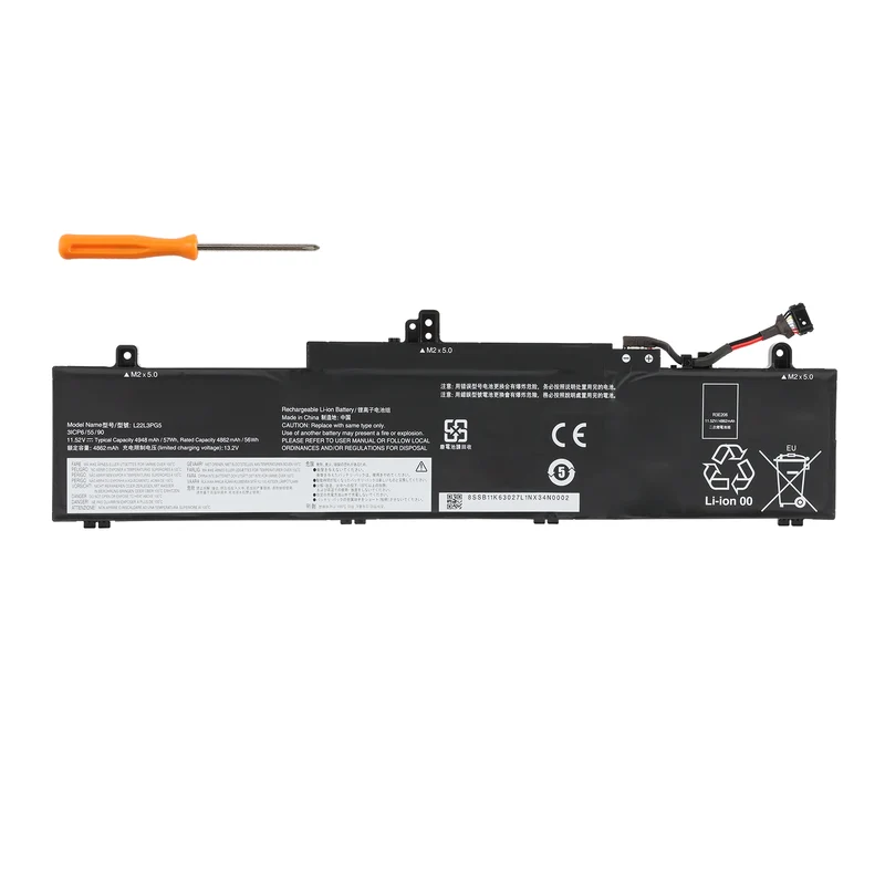 L22L3PG5 Laptop Battery For Lenovo ThinkPad E14 G5 E16 Gen 1 L22B3PG5 L22C3PG5 L22D3PG5 L22M3PG5 11.52V 4948mAh 57Wh | KingSener