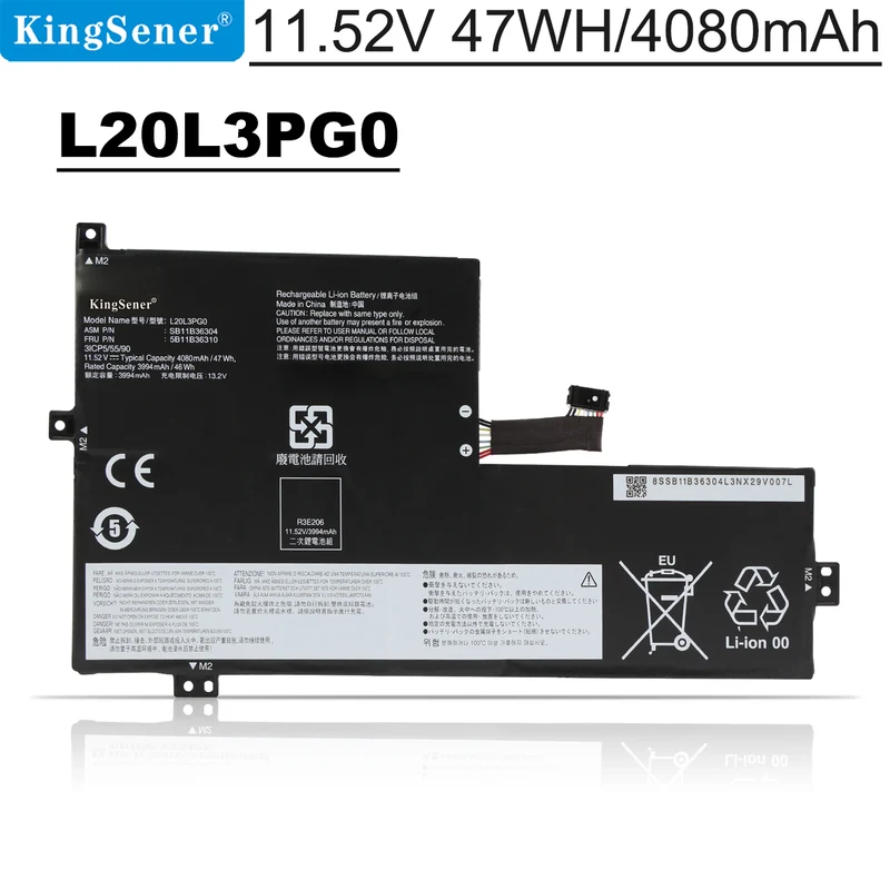 L20L3PG0 L20M3PG0 Laptop Battery For Lenovo 100w 300w 500w Gen 3 100e 300e 500e | KingSener