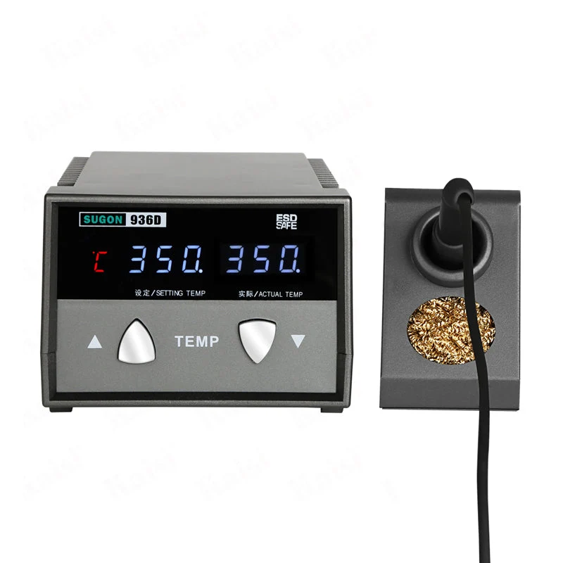 936D soldering iron digital anti-static constant temperature soldering station with 70W ceramic heating core