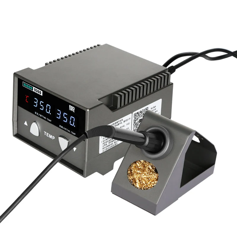 936D soldering iron digital anti-static constant temperature soldering station with 70W ceramic heating core