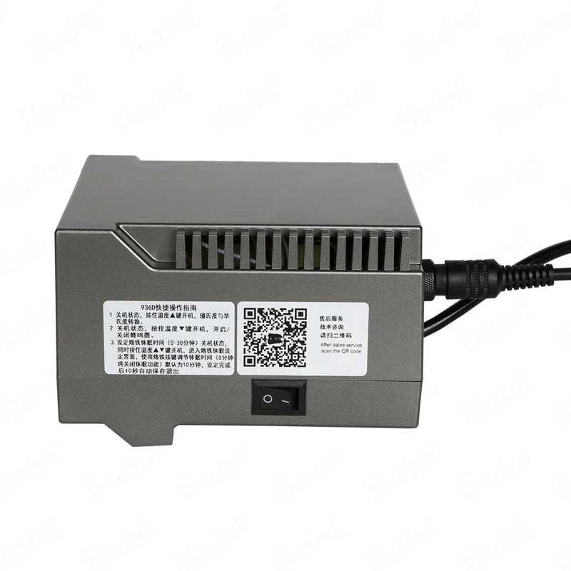 936D soldering iron digital anti-static constant temperature soldering station with 70W ceramic heating core