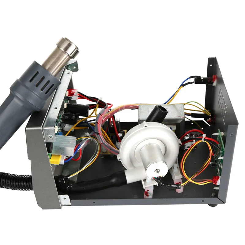 8610DX 1000W Hot Air Rework Station LED Display Lead-Free Heat Gun Microcomputer Temperature Adjustable 5nozzle
