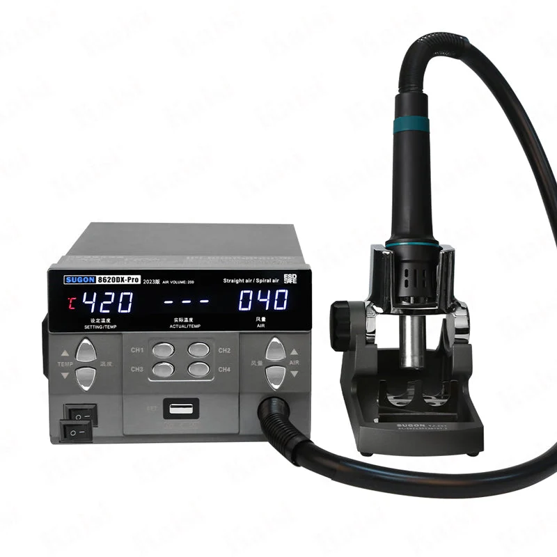 8620DX-Pro 1300w 220V Hot Air Rework Station For CPU Phone Motherboard Repair