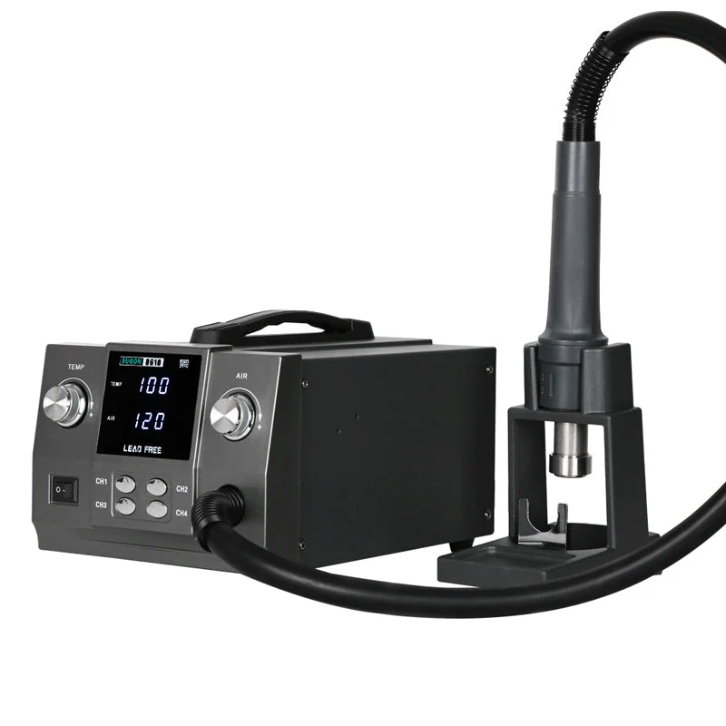 1000w 8610 Hot Air Gun Desoldering Station Digital Display Constant Temperature Hot Air Gun Soldering Gun For Mobile Phone Repair