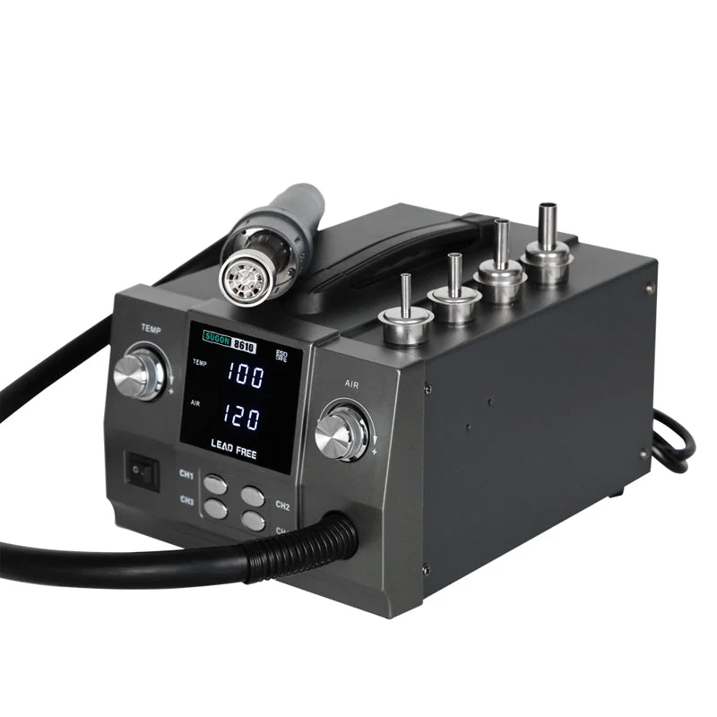 1000w 8610 Hot Air Gun Desoldering Station Digital Display Constant Temperature Hot Air Gun Soldering Gun For Mobile Phone Repair