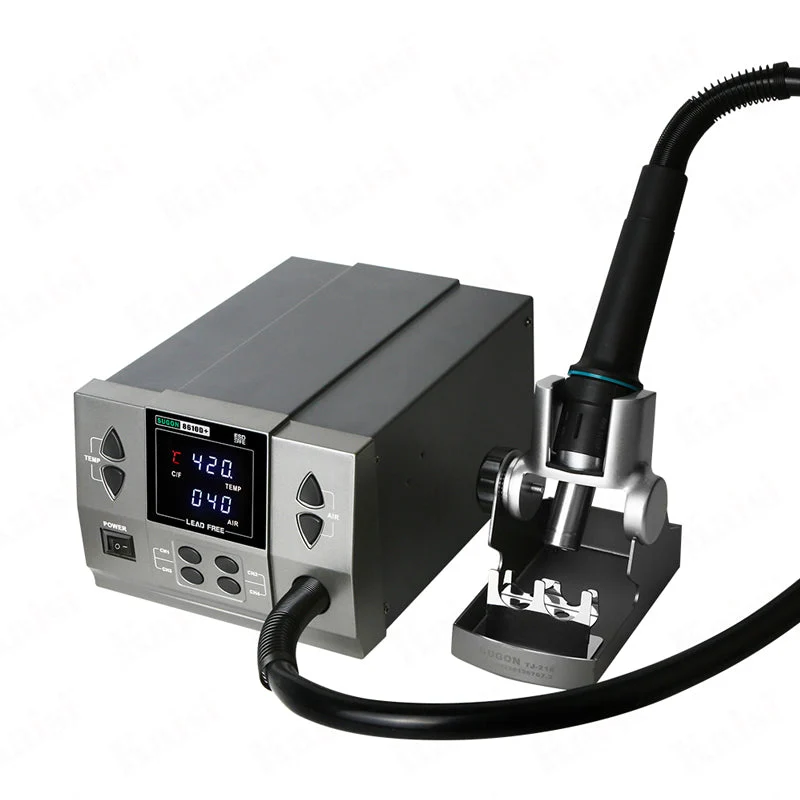 8610D+Hot Air Gun Soldering Station 1000W For Mobile Phone Repair Flying Wire CPU Desoldering Digital Temperature Control