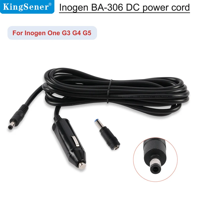 BA-306 DC Power Cord for Inogen One G3 G4 G5 Portable Oxygen Concentrator