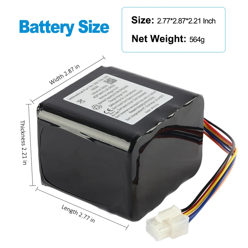 CS-BTR100MD for Bellavista 1000 Respirator Battery 030.811.020 300.784.00 H2B360 14.4V Li-Ion Battery