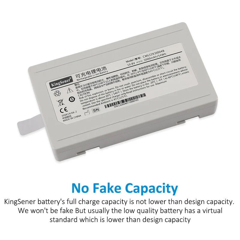 Rechargeable Li-ion Battery For Comen CMLI2X3I004B medical Battery 10.8V 5000mAh/54WH