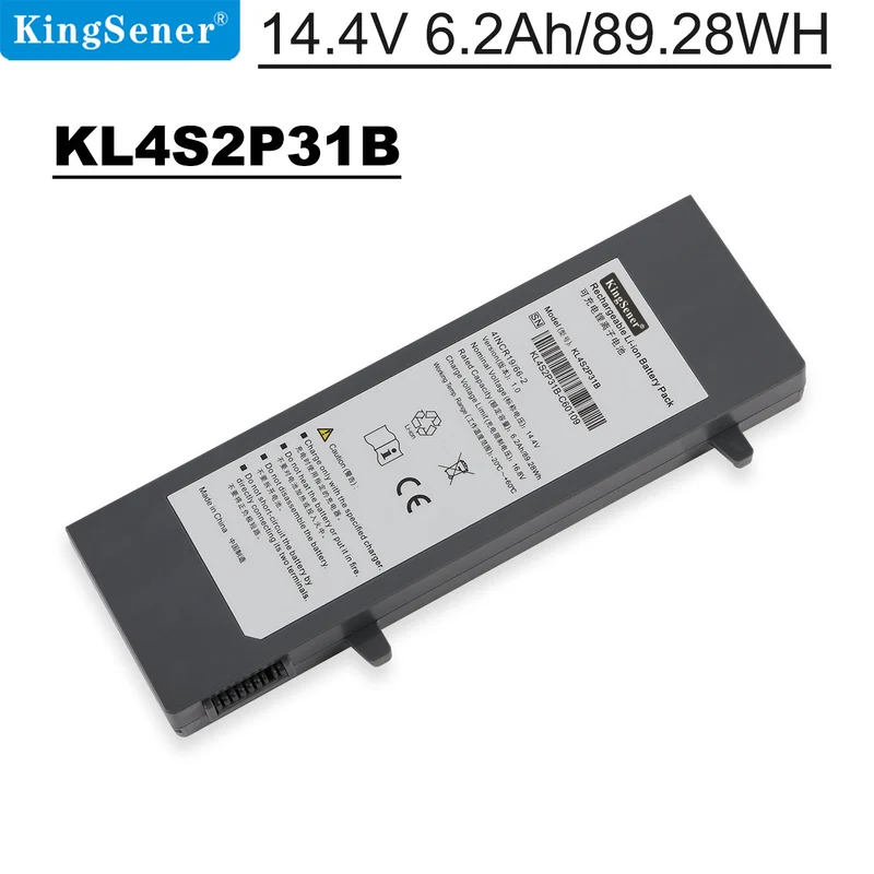 KL4S2P31B For SonoScape 41CR18/65-2 E2 E3 E1 Exp X1 X3 Ultrasound System Battery 14.4V 6.2Ah