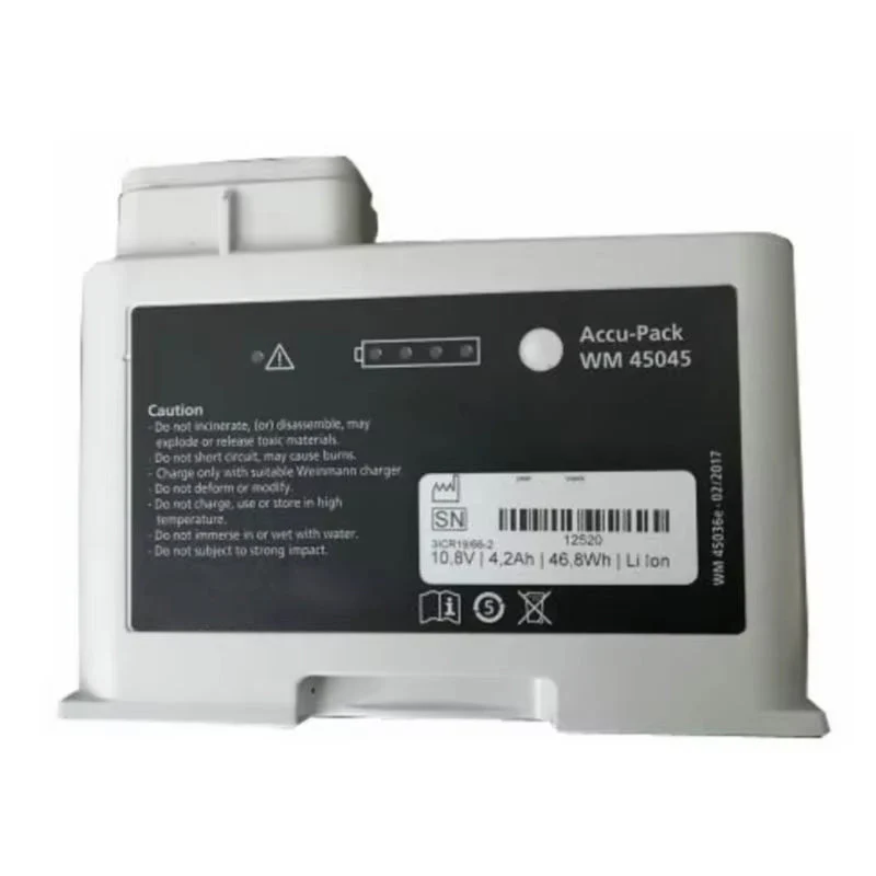 WM45045 Battery for Weinmann Wm45046 Medurd Li-ion Battery 4200mAh 10.8V 46.8wh