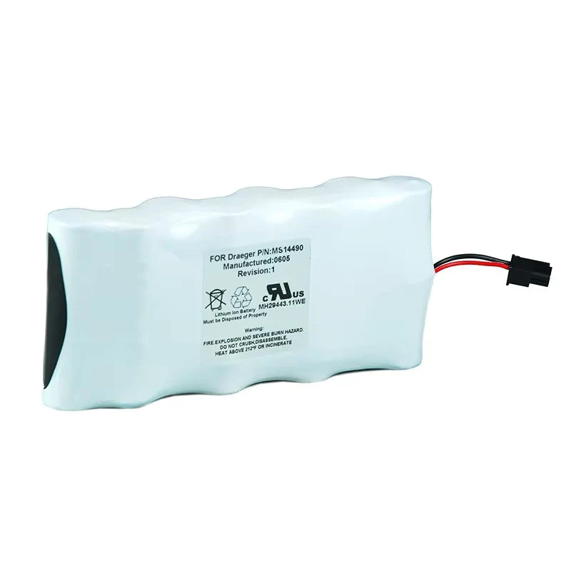 Battery 14.8V 5200mAh Li-ion Replacement Battery MS14490 AS36059 SC6002XL MS31385 for Drager
