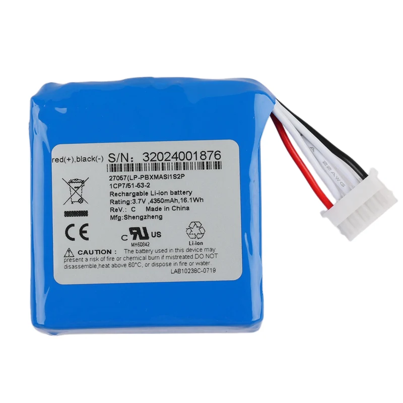 LP-PBXMASI1S2P 4350MAH 3.7V Lithium Battery Pack For Radical-7 Parts