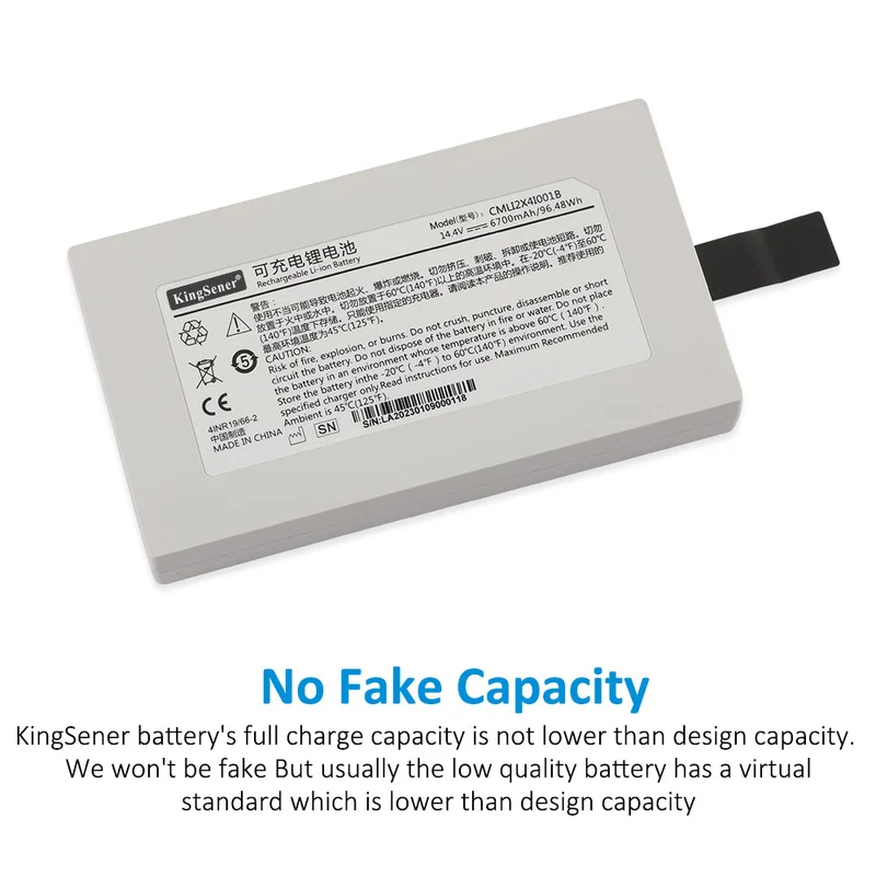 Battery For Comen CMLI2X4I001B medical Battery 6700mAh 96.48Wh 14.4V