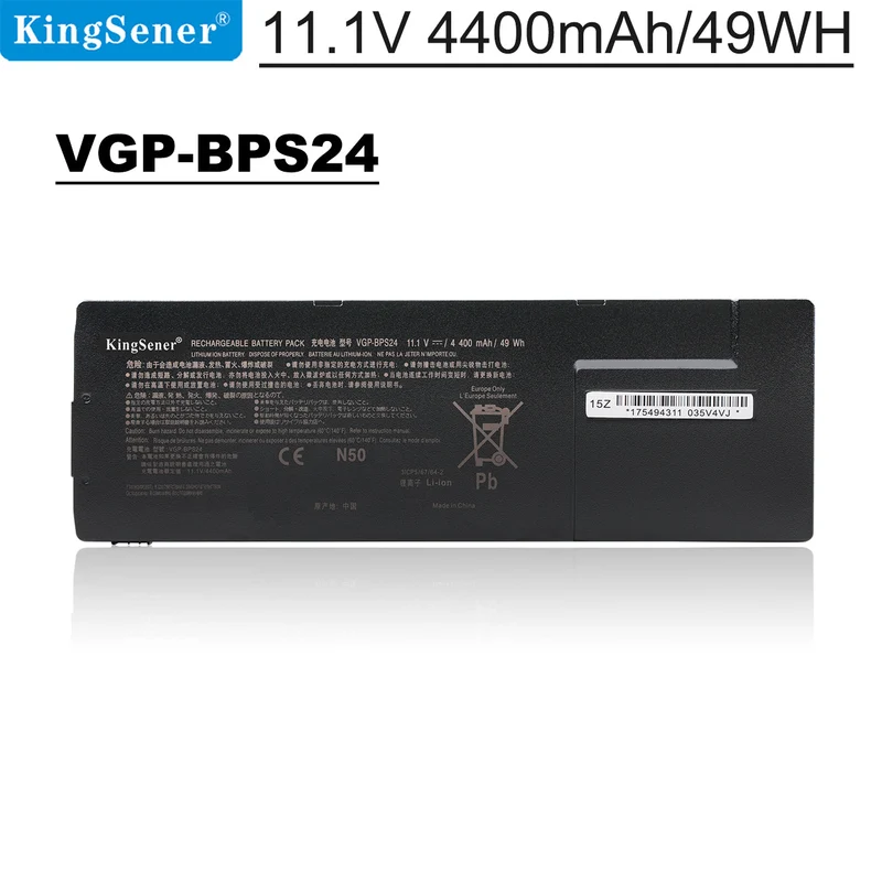 VGP-BPS24 Laptop Battery For Sony PCG-41215T/17T SVS131A11T SVS131B11T | KingSener