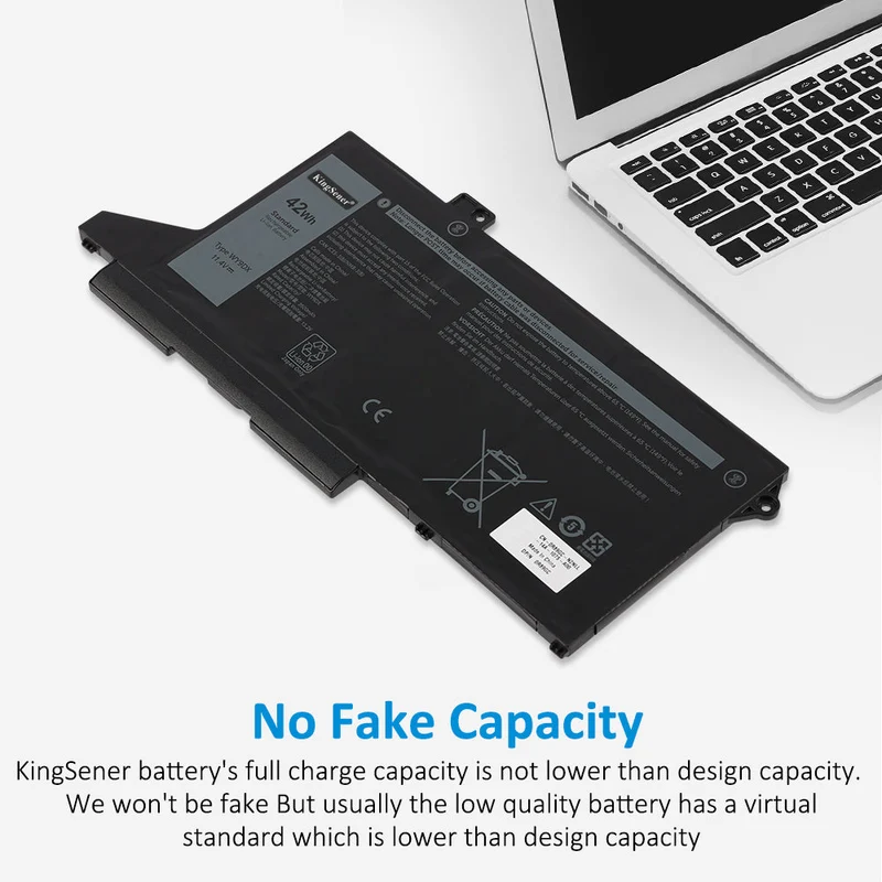 Dell Latitude 5420/5520 Replacement Battery WY9DX | 42Wh|