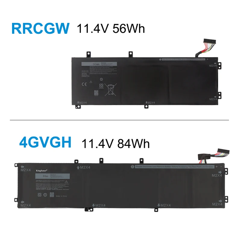 RRCGW Battery for Dell XPS 15 9550 Precision 5510 — 11.4V 56Wh