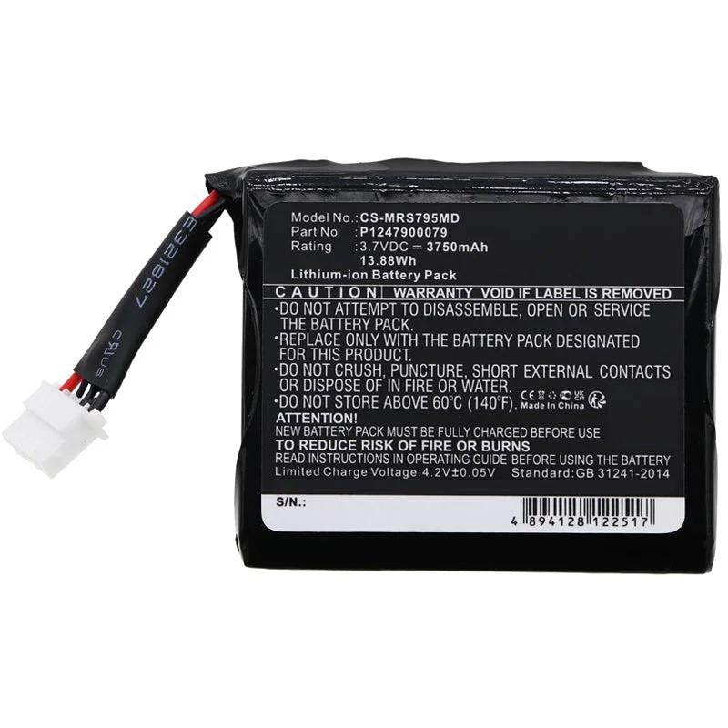 3750mAh 23794 25950 P1247900079 Battery for Masimo Radical-7 9500 Touchscreen
