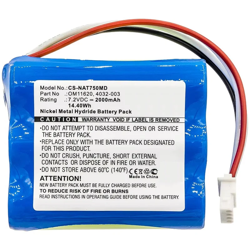 Replacement For Battery NONIN 4032-003 OM11620 7500