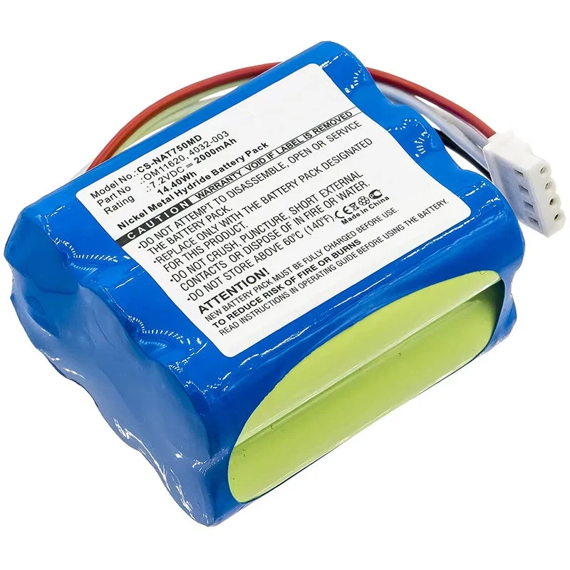 Replacement For Battery NONIN 4032-003 OM11620 7500