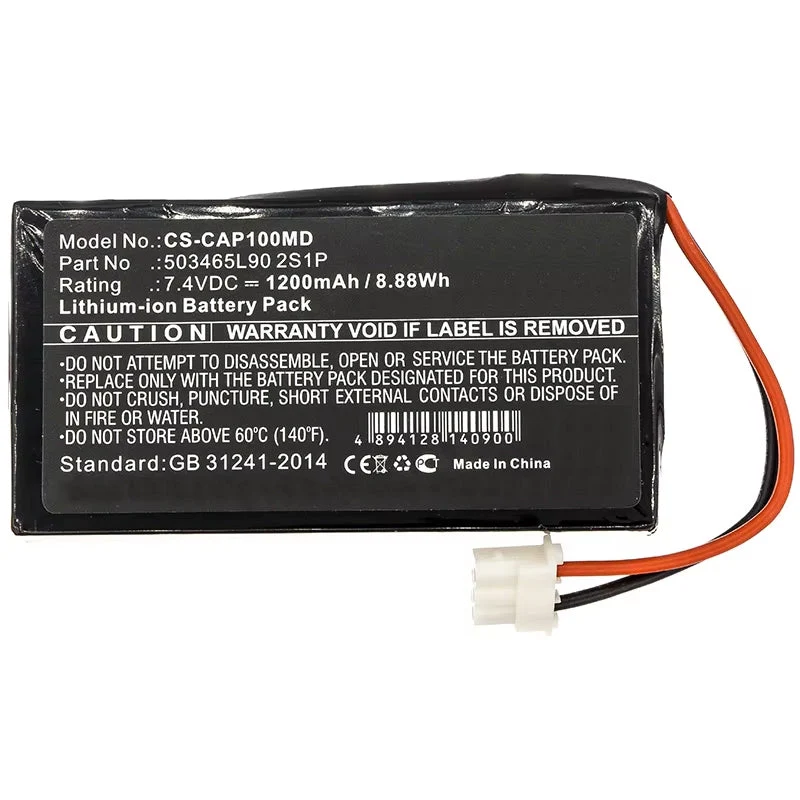 503465L90 2S1P Battery For Accuro Tabletop Pulse Oximeter 1200mAh