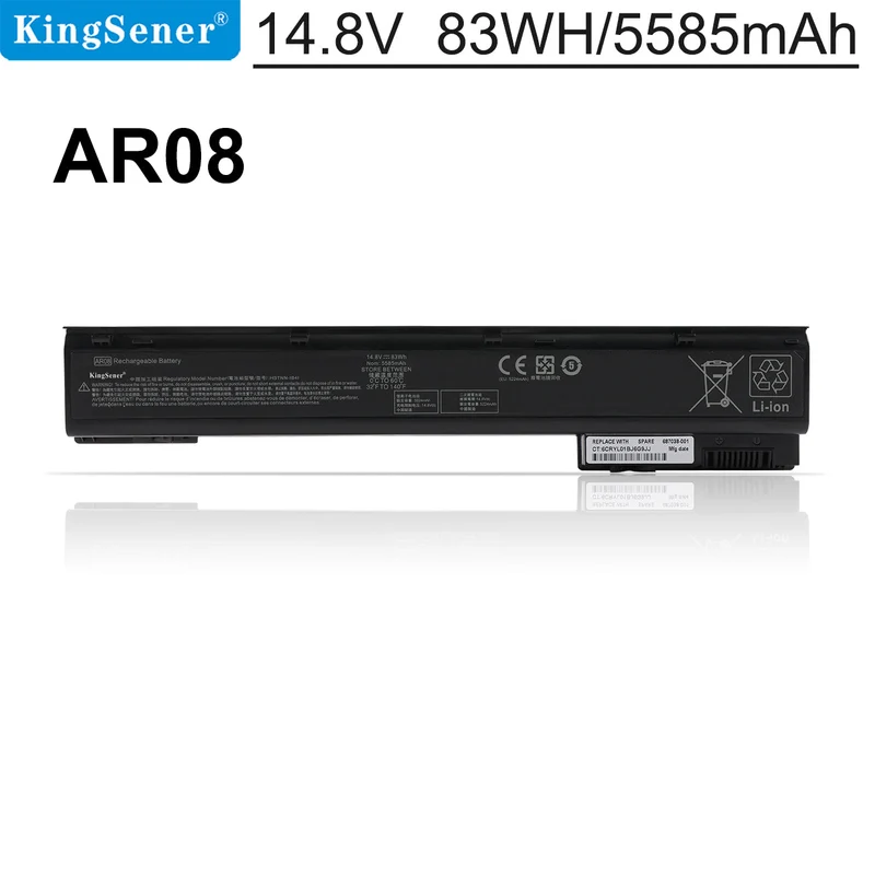 Laptop Battery For Hp ZBook 17 15 G1 G2 Mobile Workstation Series 708455-001 708456-001 707614-121 707614-141 707615-141 HSTNN-IB4H HSTNN-IB4I 1588-3003