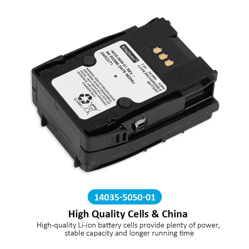14035-5050-01 14035-5050-02 XL-PA4M Li-lon Rechargeable Battery For L3Harris XL-200P XL-185P XL-150P
