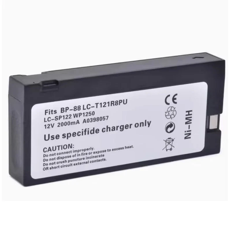 LC-T121R8PU Battery for LC-T121R8PG LC-SP122 LC-SD122PU VW-VBF12 WP1250