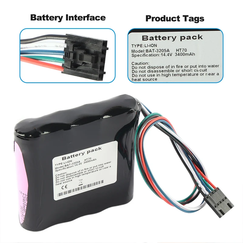 BAT3205A Battery for Newport HT70 2600mah 14.4v