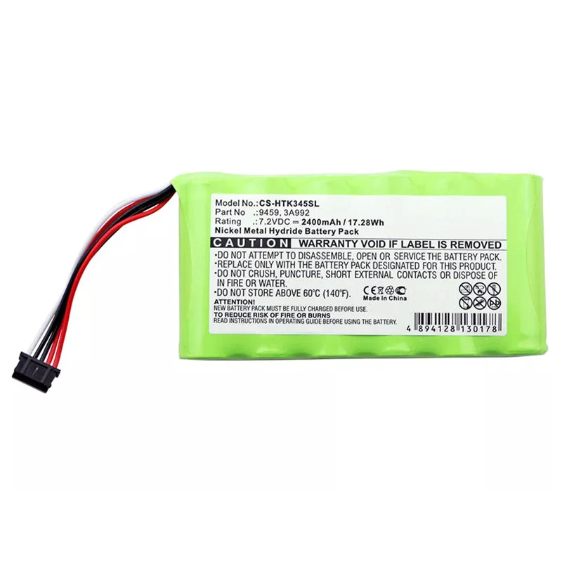 2400mAh Battery Replacement for Hioki PW3360 3196 PW9002 3197 3455 PW336X Power Loggers PW3360