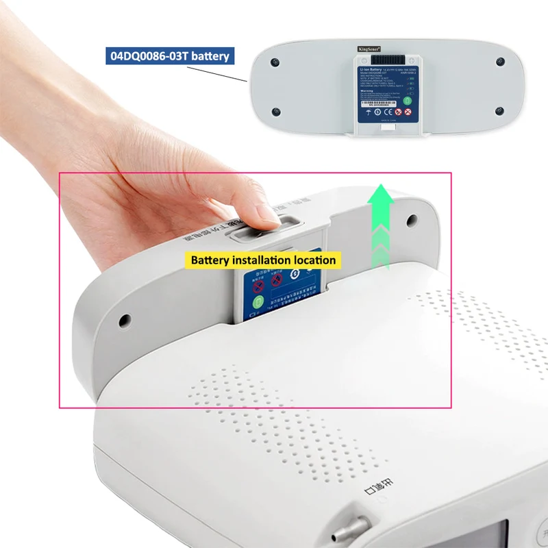 04DQ0086-03T Li-lon Rechargeable Battery For Yuwell Spirit-3 Portable Oxygen Concentrator