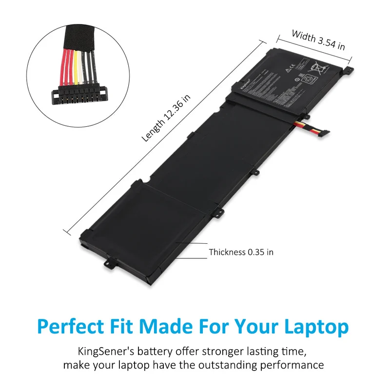 C32N1523 Laptop Battery For Asus Zenbook Pro N501L UX501VW UX501VW-FY010T UX501VW-F1020 UX501VW-FY145T UX501VW-FY010T G501VW-FI074T UX501VW-DS71T | KingSener