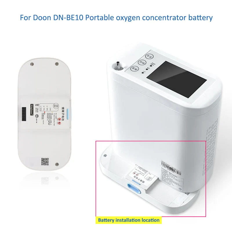 Rechargeable Li-Ion battery For Doon DN-BE10 Portable oxygen concentrator battery