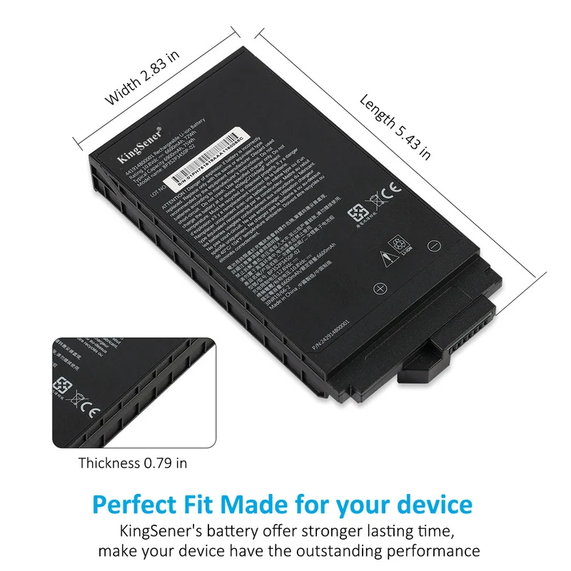 BP3S2P3450P-02 441914800001 242914800001 Li-lon Rechargeable Battery For Getac S410 G4