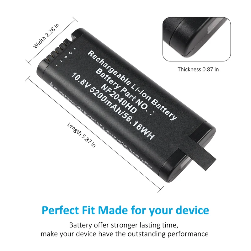 Battery For TY 3CGR18650D-2 N9330B-BCG N9330B-BAT SM206