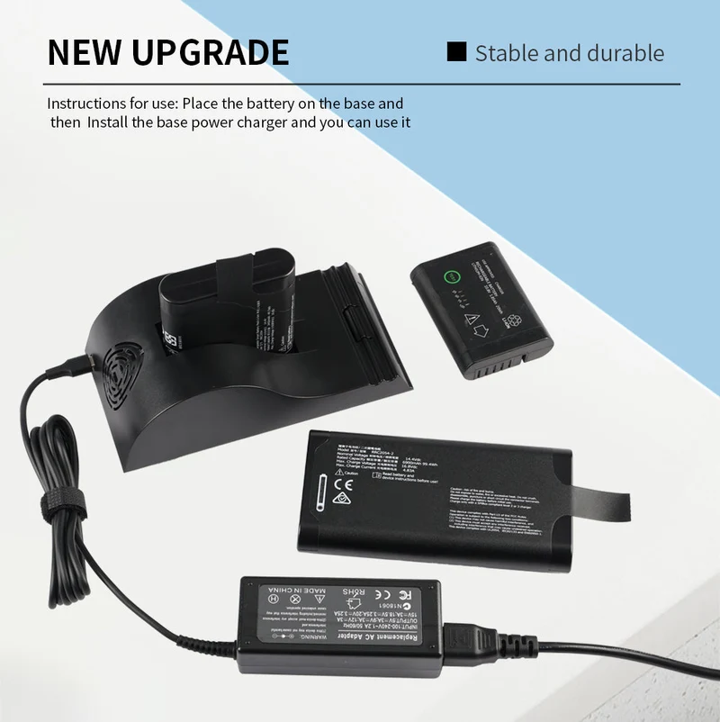 CH4000 Smart Charger for Inspired Energy ME202B ME202H ME202BB